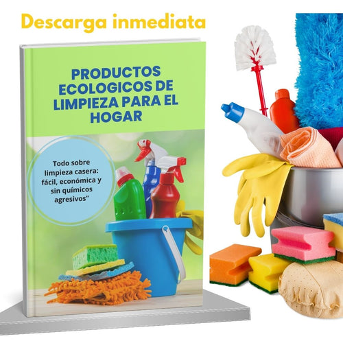 Libro digital productos ecológicos para el hogar + Bonus de regalo 🎁